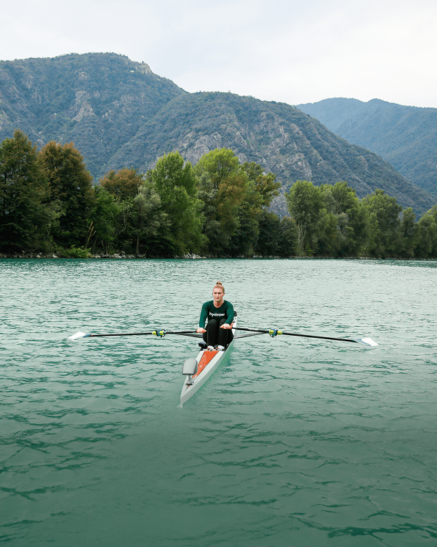 Coach Dani Hansen coastal rowing