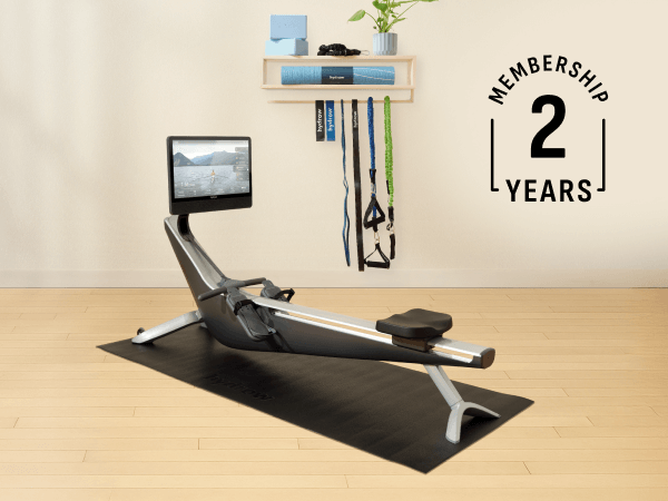 Bundle including Arc Rower, 2 Year Membership, Machine Mat, On the Mat Kit, One on One Personal Coaching