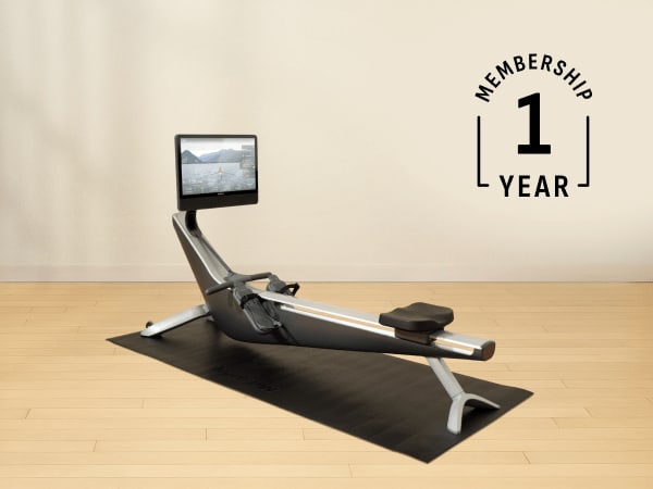 Bundle including Arc Rower, Machine Mat, 1 Year Membership, One on One Personal Coaching