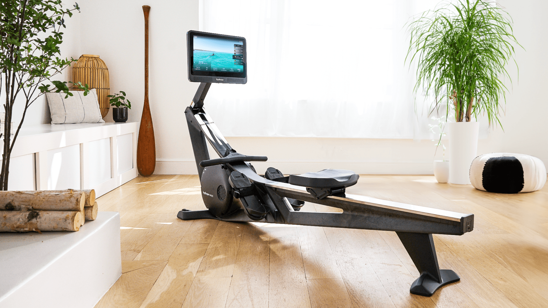Meet the Hydrow Wave Rower | Indoor Rowing Machine by Hydrow